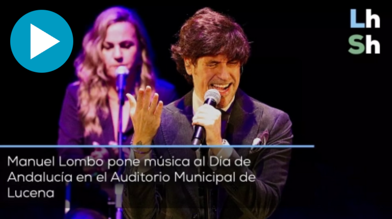 Concierto de Manuel Lombo en el Auditorio Municipal 'Manuel Lara Cantizani' de Lucena
