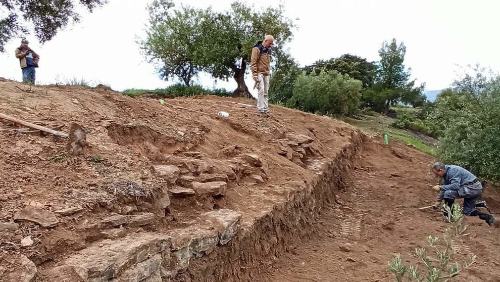 Excavación La Viñuela Almedinilla