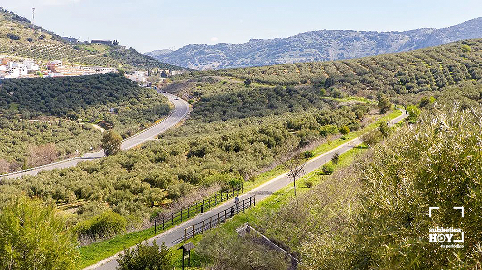 Vía Verde a su paso por la Subbética