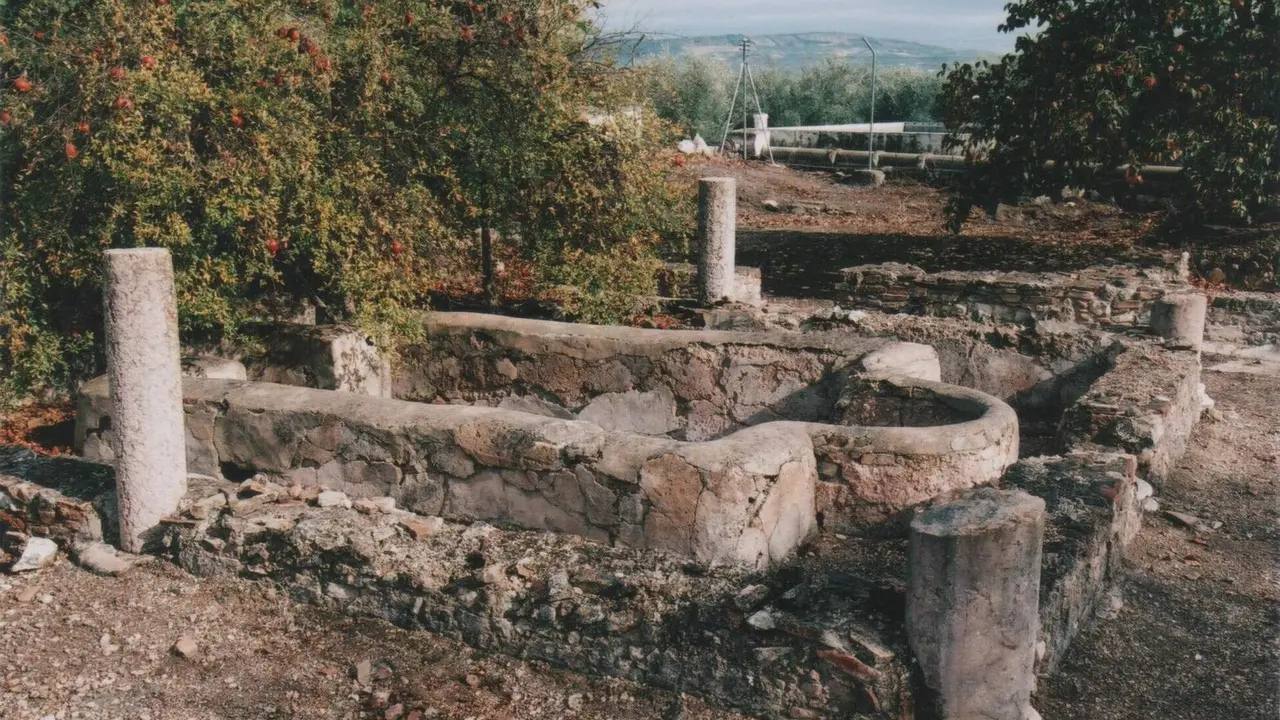 Villa romana del Mitra. (Imagen: JamesNarmer).