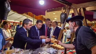 Inauguraci&oacute;n de la Feria del Queso de Zuheros en la edici&oacute;n de 2024. (imagen de archivo).
