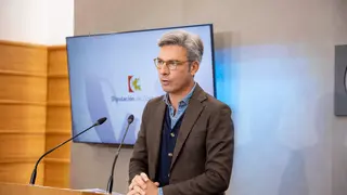 Andr&eacute;s Lorite, responsable de la Delegaci&oacute;n de Infraestructuras, Sostenibilidad y Agricultura de la Diputaci&oacute;n de C&oacute;rdoba