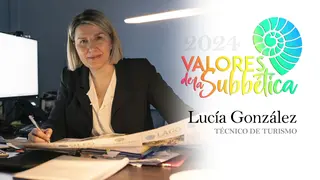 VALORES DE LA SUBB&Eacute;TICA - Luc&iacute;a Gonz&aacute;lez, t&eacute;cnico de turismo en Priego