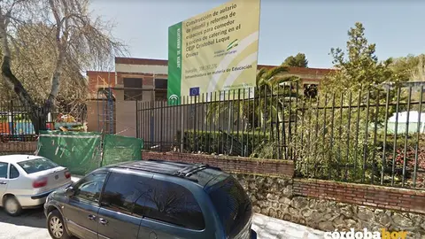 Priego colegio con accidente