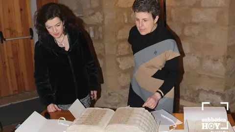 documentos de cabra en el Archivo Provincial