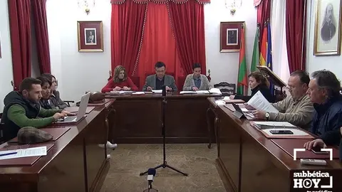 Pleno Municipal del Ayuntamiento de Izn&aacute;jar