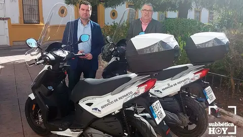 motos servicio de reparto en Priego