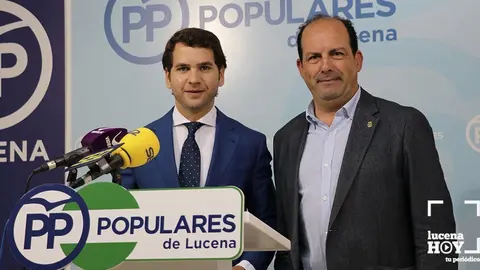 Fernando Priego y Paco Huertas