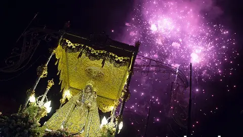 virgen araceli fuegos