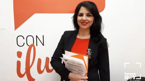 Purificaci&oacute;n Joyera, portavoz de Ciudadanos Lucena
