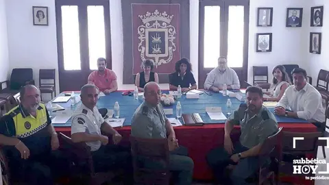 junta local de seguridad en Benamejí