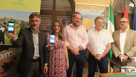 guia senderos app