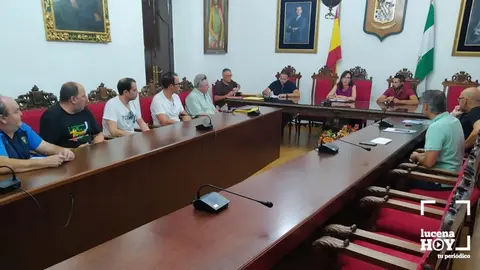 Priego. Firma de convenios deportivos