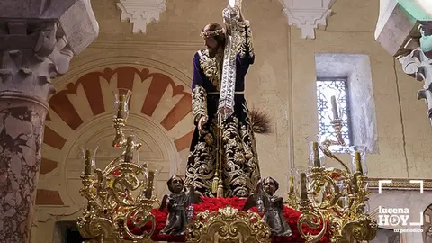 Imagen de Ntro. Padre Jes&uacute;s de Lucena en la Mezquita Catedral de Córdoba