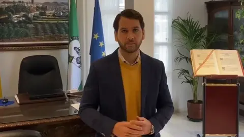 El alcalde de Cabra, Fernando Priego