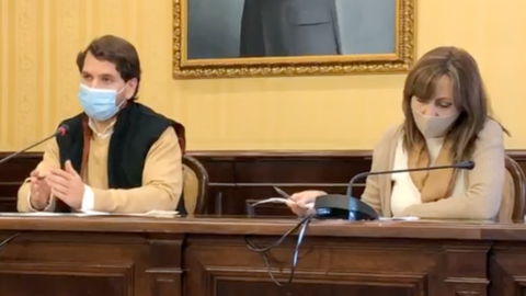 Fernando Priego y Carmen Montes