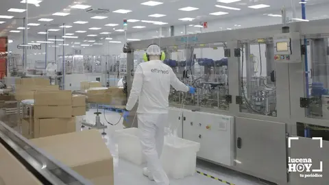 Línea de producción de mascarillas de Effimed 
