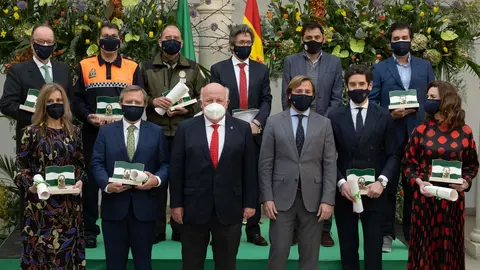 Banderas de Andaluc&iacute;a