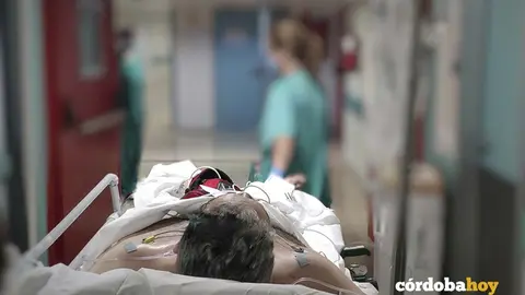  Un paciente en el Hospital Reina Sof&iacute;a 