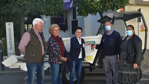 Entrega maquinaria Fuente-T&oacute;jar