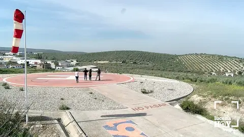 <p> terrenos del futuro hospital de Lucena </p>