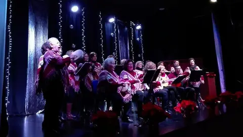 Actuaci&oacute;n en una edici&oacute;n anterior de la 'Navidad Solidaria' de Encinas Reales