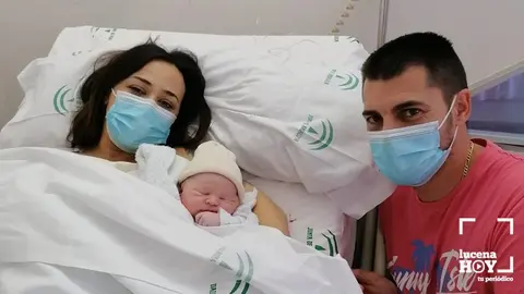 <p> Jiimena, primera beb&eacute; </p>