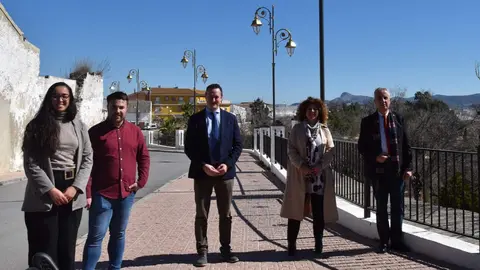 Iluminaci&oacute;n Paseo de la Grieta Benamej&iacute;