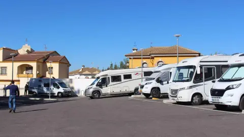 &Aacute;rea de autocaravanas de Cabra