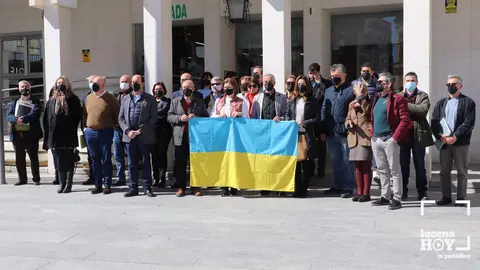 Concentraci&oacute;n por Ucrania en Lucena