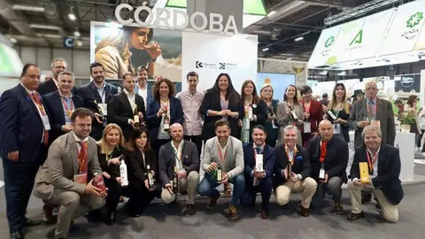 Autoridades y empresarios cordobeses en el Sal&oacute;n Gourmet de Madrid