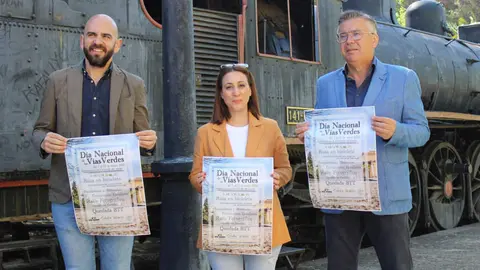 Presentación del programa de actividades en la antigua estación de ferrocarril de Cabra