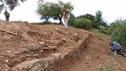 Excavación La Viñuela Almedinilla