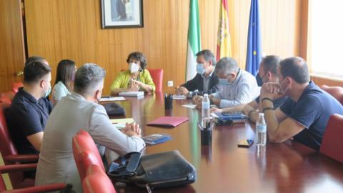 Reuni&oacute;n Polic&iacute;a Local compartida Palenciana y Benamej&iacute;