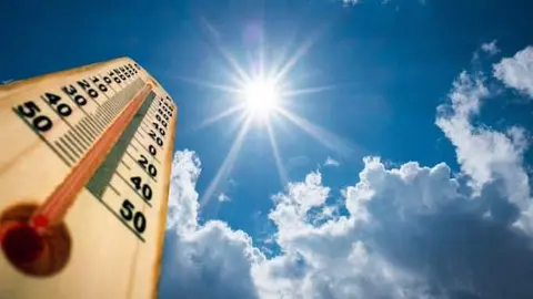 Tiempo temperatura calor
