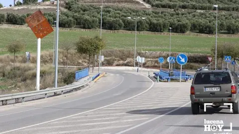 Al fondo, la rotonda en la que se ubicará el monumento