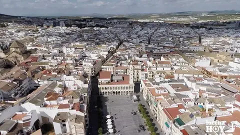 <p> vista aerea casco urbano </p>