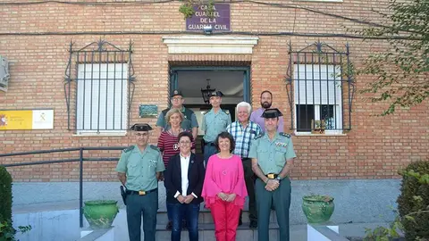 Visita a la Casa Cuartel de la Guardia Civil en Fuente-T&oacute;jar