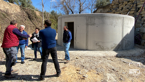 fuente-tójar obras red abastecimiento agua
