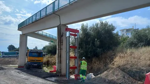 Reparaci&oacute;n pasarela A-339 Priego