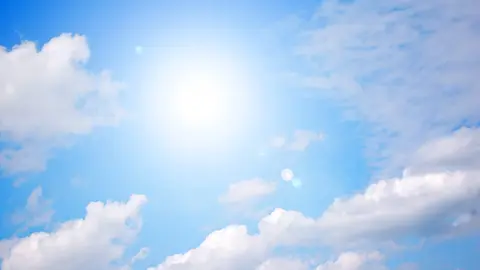 sol calor verano