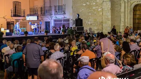 Una imagen de la pasada edición del Festival Flamenco  Curro Lucena , incluido en la programación de esta Feria de Santiago