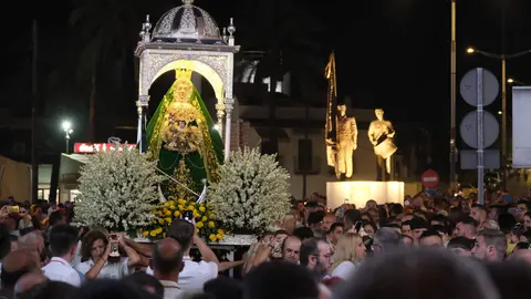 feria cabra fiestas virgen de la sierra monumento tambor bandera