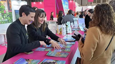 Punto de informaci&oacute;n de la Subb&eacute;tica en Fitur 2023