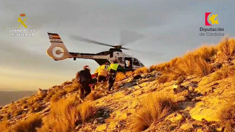 Rescate senderista Ti&ntilde;osa Priego
