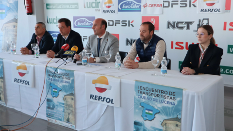 Presentaci&oacute;n del Encuentro de Transportistas de Lucena