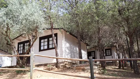Una de las instalaciones del camping Valdearenas