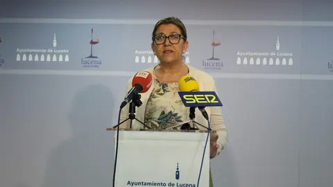 Charo Valverde, edil de Medio Ambiente del Ayuntamiento de Lucena