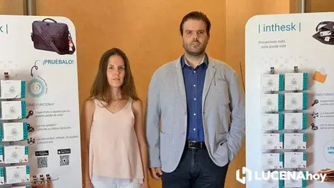 Victoria y Jos&eacute; Franicsco Chac&oacute;n, dos de los promotores de Inthesk