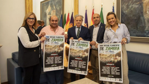 Presentaci&oacute;n del cartel de la Noche Flamenca de Zambra en la Diputaci&oacute;n Provincial de C&oacute;rdoba